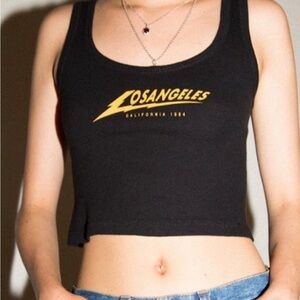 Brandy Meville Los Angeles Cropped Tank